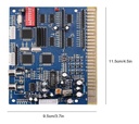 Interfase para xbox clásico con 9 botones y salida RGB Y A/V