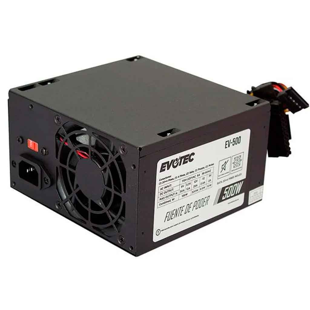 Fuente de poder Evotec 500w